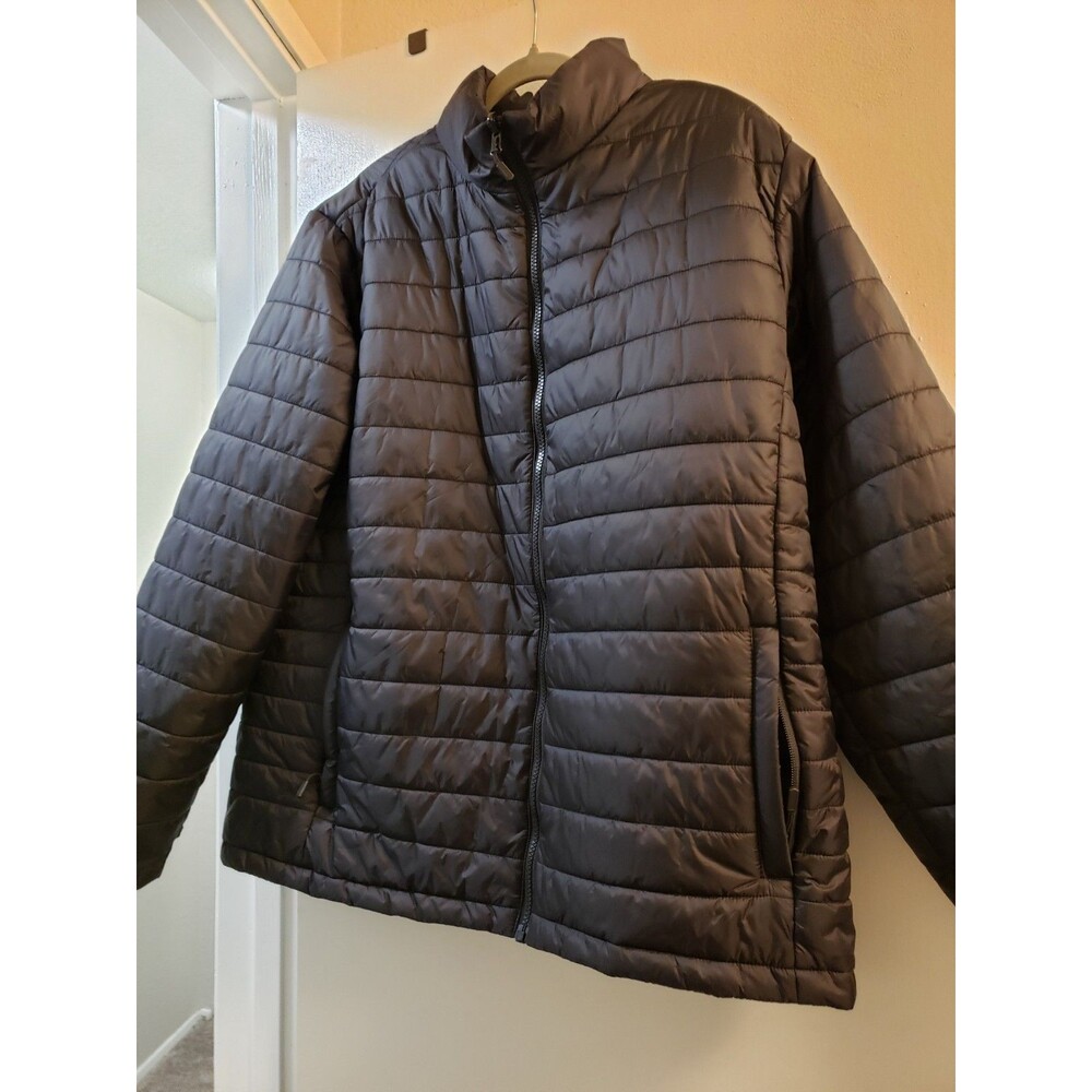 Mens RIVIAN Black Design Collective Puffer Jacket Style 116946-350 Size XL